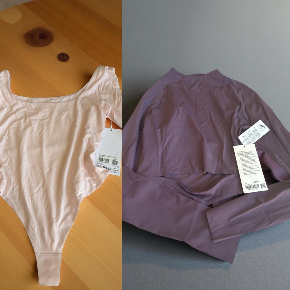 New Lululemon Athletica bundle Nulux and Wundermost tops - Picture 6 of 10
